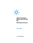 Agilent Technologies MXG (Series A and B) User`s guide