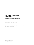 Vax V-060B Service manual