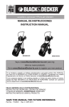 Black & Decker BDG3100-B3 Instruction manual