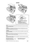 Epson C204001 - DFX 8500 B/W Dot-matrix Printer User`s guide