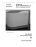 Epson Digital Imaging System EPIX User manual