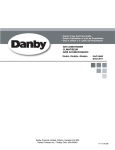Danby DAC10000 Operating instructions