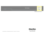 ClearOne USB Adapter Specifications