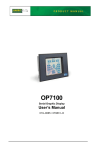 Rabbit OP7100 User`s manual