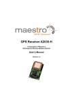 Maestro A2100-A User`s manual