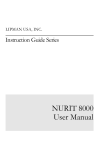 VeriFone 8000 User manual