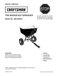 Craftsman 25672 Owner`s manual