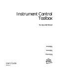 Instrument Control Toolbox