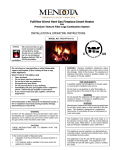 Mendota FV33i-PF2-0113 Operating instructions