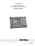 Anritsu S332C Specifications