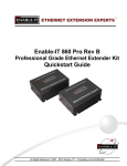 Enable-IT 860 Pro Rev B Operating instructions
