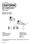 Craftsman 921.16474 Owner`s manual