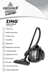 Bissell ZING 10M2 User`s guide