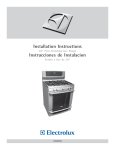 Electrolux 316469104 Use & care guide
