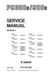 Canon PC960 Specifications