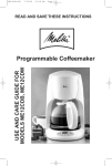 Programmable Coffeemaker