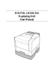 Digital LN15 User manual