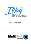 Multitech MTA128ST Owner`s manual