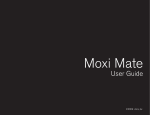 Moxi Mate User guide