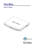 CompuLab Trim-Slice User`s guide