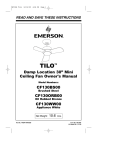 Emerson CF130ORB00 Owner`s manual