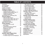 Memorex MMP8640 - 4 GB Digital Player Troubleshooting guide