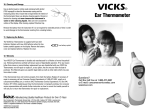 Vicks V971CFN-CAN Instruction manual