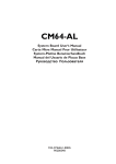DFI CM64-AL User`s manual