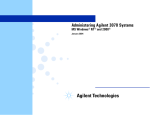 Agilent Technologies 3070 System information