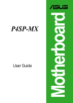 Asus p4spmx User guide