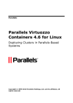 Parallels Virtuozzo Containers 4.6 for Linux