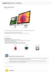 Apple iMac (21.5-inch, Late 2012 Specifications
