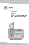 VTech E2801 User`s manual