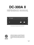 DC-300AII Reference Manual