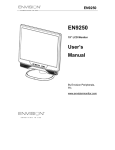 Envision EN9250 User`s manual