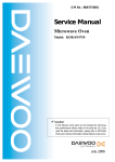 Daewoo KOR-6NM51A Service manual