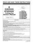 Emerson CF2400WB00 Owner`s manual