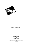 Digi SYNC/570 User`s manual