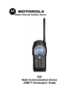 Motorola i325 Specifications