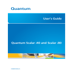 Quantum Scalar i80 User`s guide