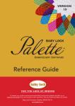 Baby Lock Palette Instruction manual