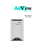 Admart AdView HDP1 User`s manual