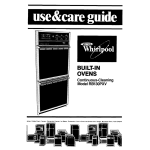 Whirlpool RB130PXV Use & care guide
