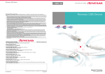 Renesas M3T-SRA74 Technical information