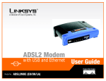 Cisco ADSL2MUE User guide