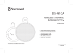 Sherwood DS-801 User guide
