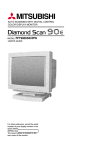 Mitsubishi Diamond Scan 90E User`s guide