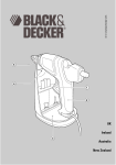 Black & Decker 496011-00 Instruction manual