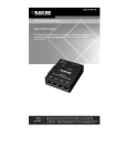 Black Box LES1204A-3G User manual