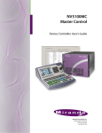 Miranda NV5100MC Master Control User`s guide